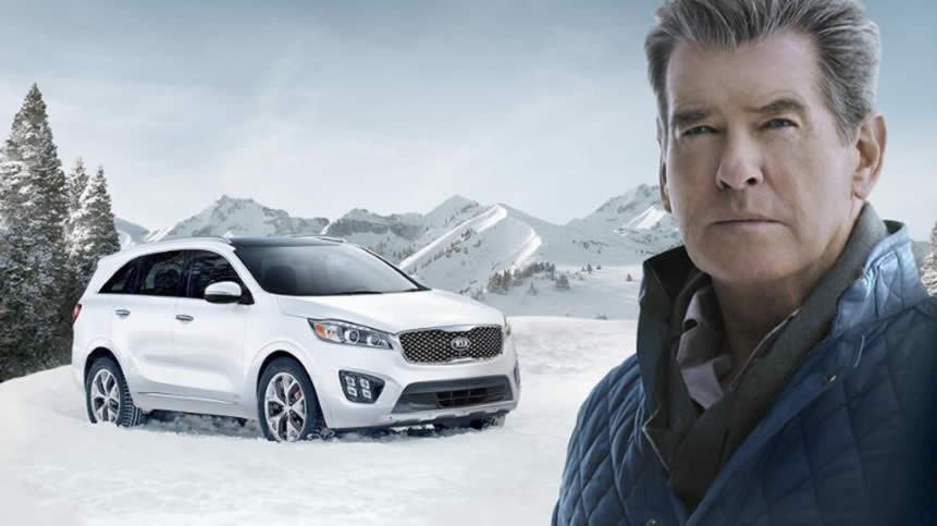 Pierce Brosnan Makes The “Perfect Getaway” In Kia’s Super Bowl Ad