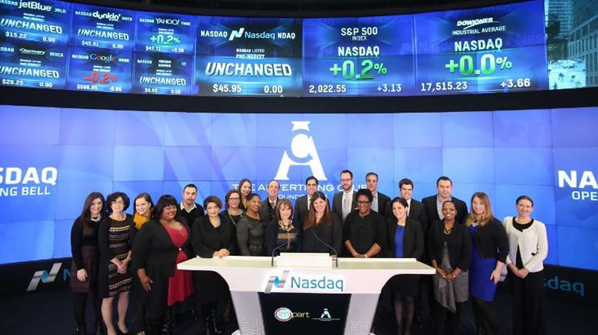 ADVERTISING Club of New York Rings The Bell For Diversity At NASDAQ