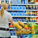 Lady in supermarket