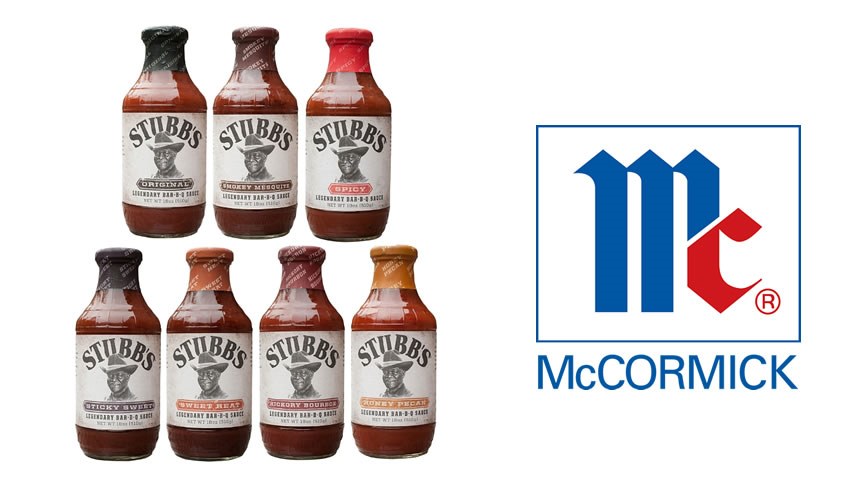 McCormick to Acquire Stubb’s, the U.S. Leader in Premium Barbeque Sauces