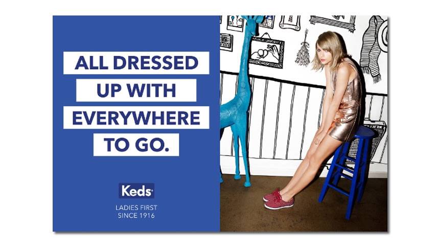 Keds Launches New Global Brand Platform; Debuts Ad Campaign Featuring Taylor Swift