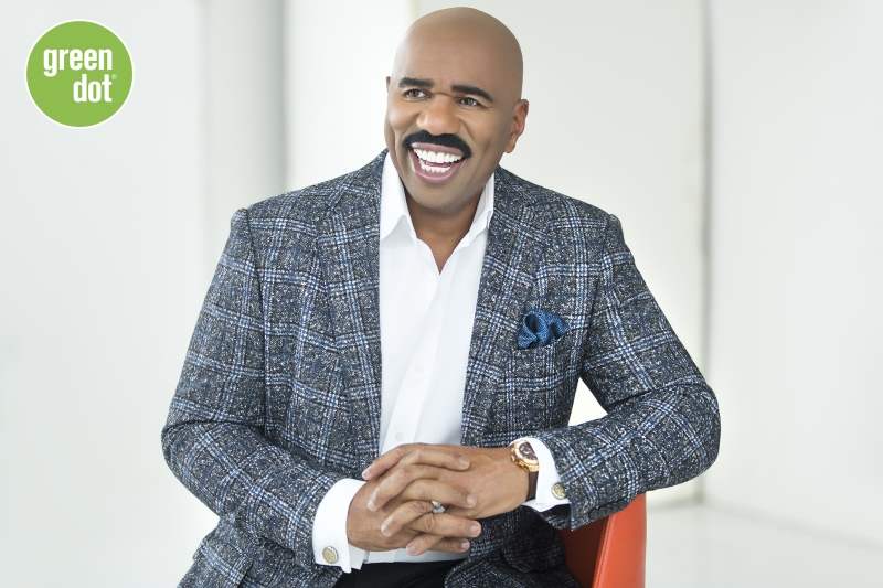 Steve Harvey will serve as Green Dot's celebrity spokesperson and brand ambassador.