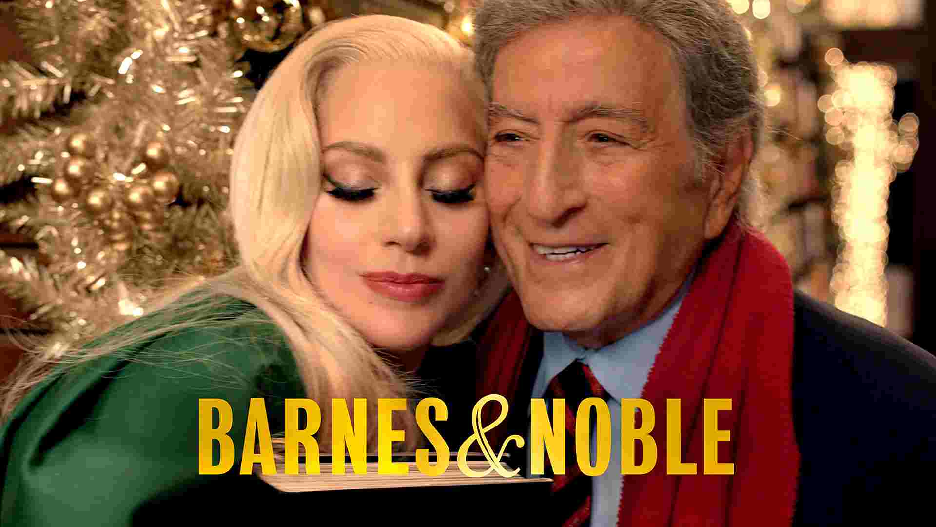 Barnes & Noble announces holiday ad campaign featuring Tony Bennett and Lady Gaga.