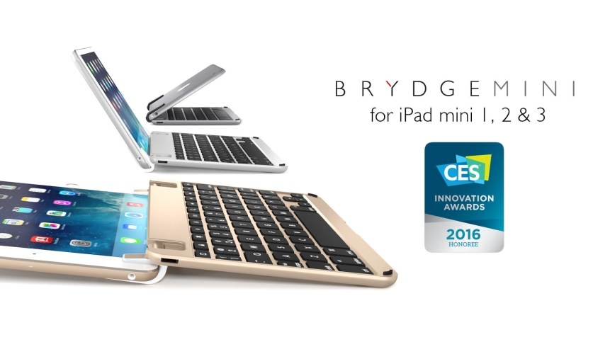 Brydge Goes Big with Mini Launch for the iPad