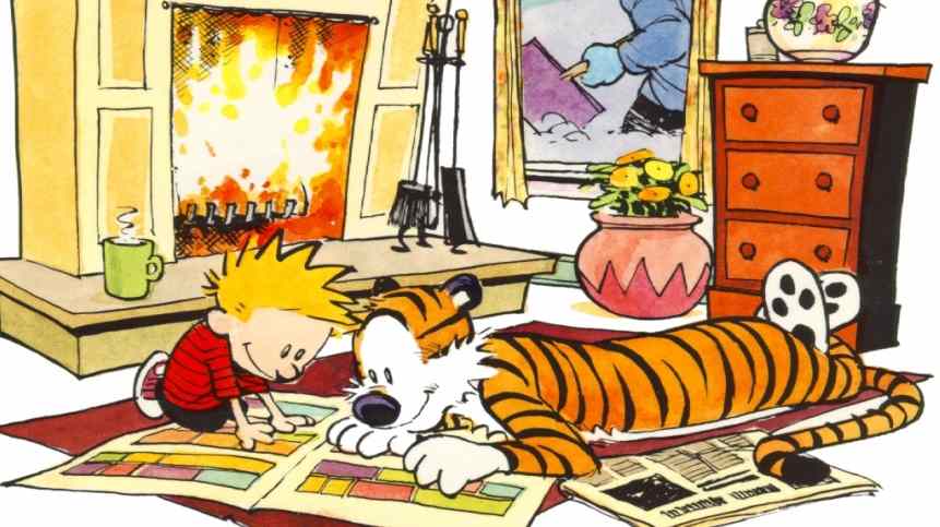 AMU Rewards Readers with Calvin and Hobbes Social Campaign