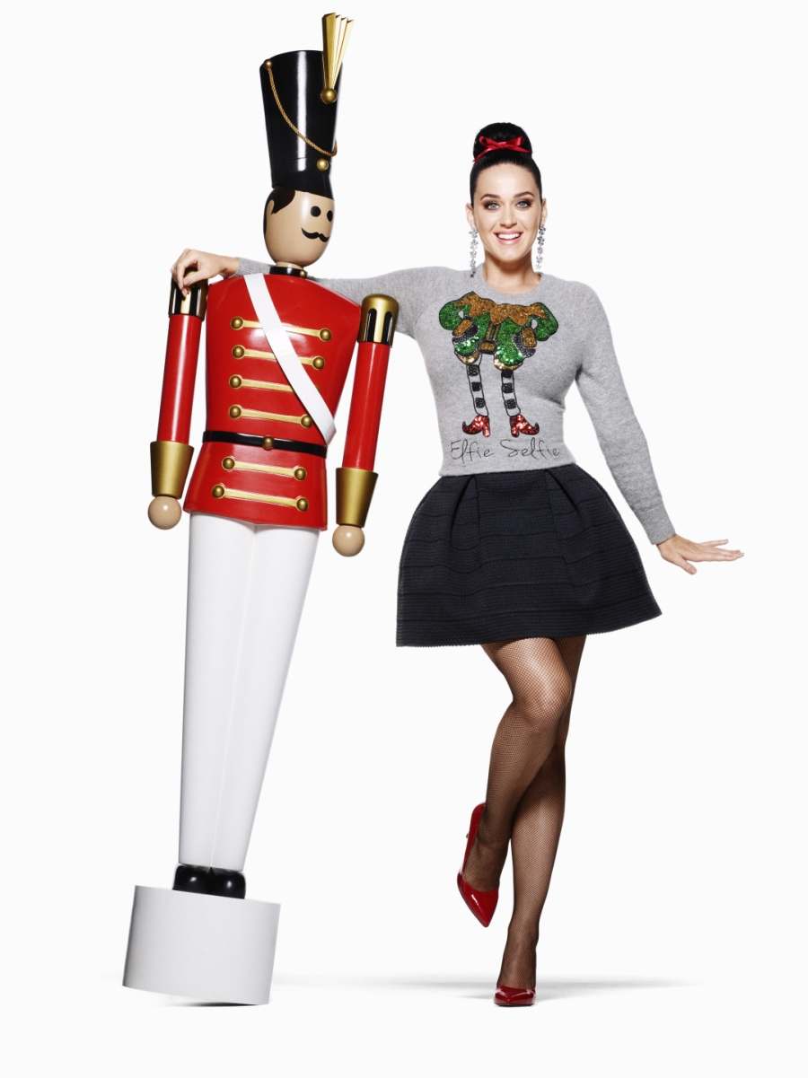 Perry is 'Happy & Merry' with H&M's Holiday collection. 