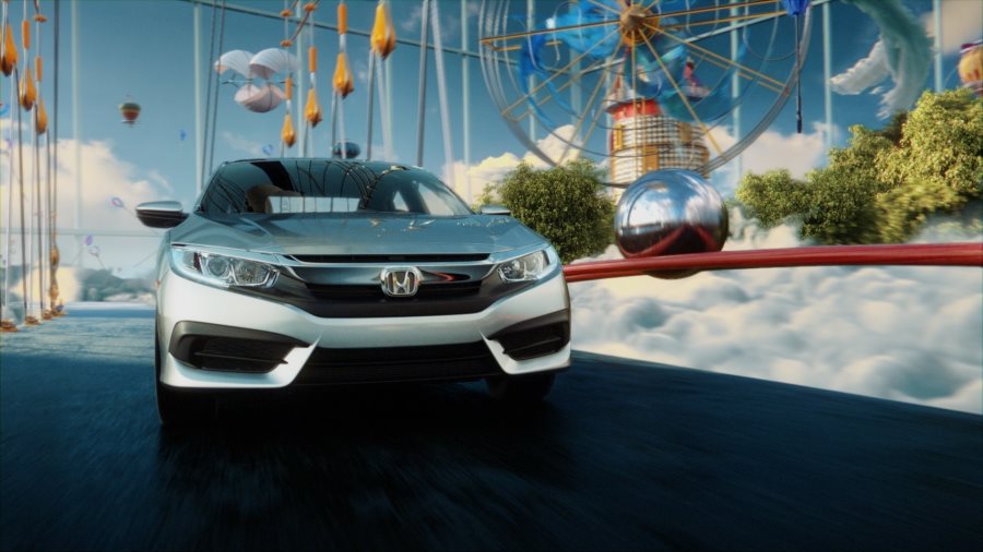 'The Dreamer' advertising push celebrates the imaginative and innovative redesign of the 2016 Civic.'The Dreamer' advertising push  celebrates the imaginative and innovative redesign of the 2016 Civic.