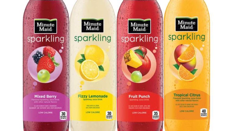 Minute Maid Fizzles In with Sparkling Lineup