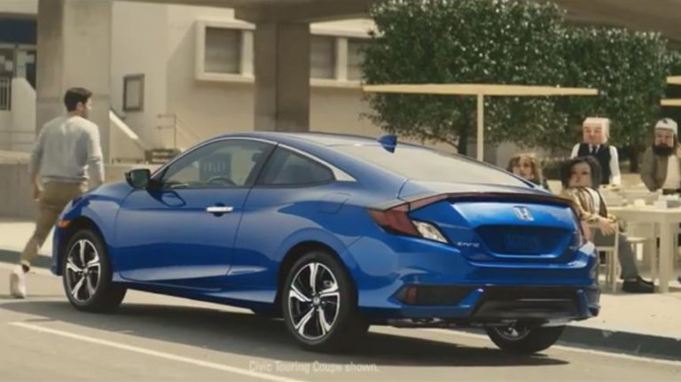 Honda Thinks Outside the Box for 2016 Civic Coupe