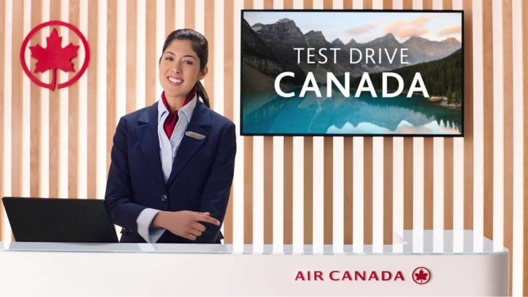 Air Canada Welcomes Americans with #TestDriveCanada