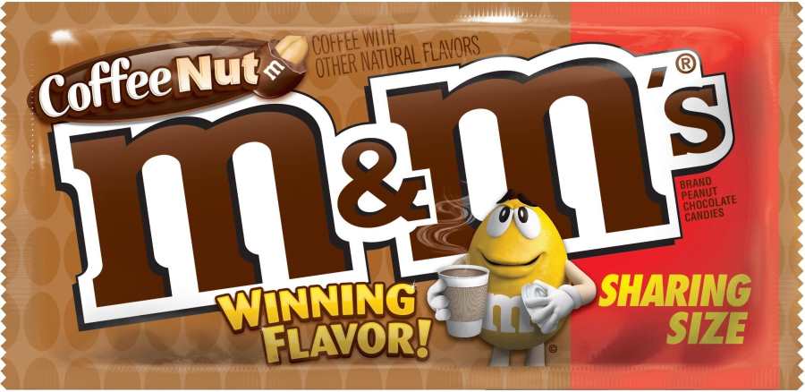 With over a million votes in, M&M's reveals Coffee Nut as the winner. 