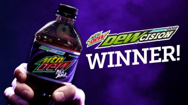 Mountain Dew Celebrates Fan Power with Pitch Black