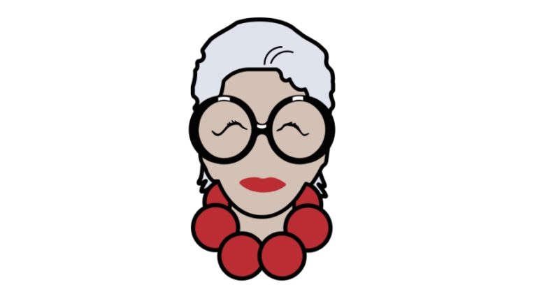 I.N.C. Campaign Celebrates Iris Apfel Emojis