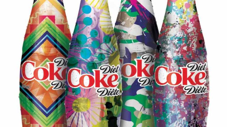 Diet Coke Canada Splashes Colour into One of a Kind