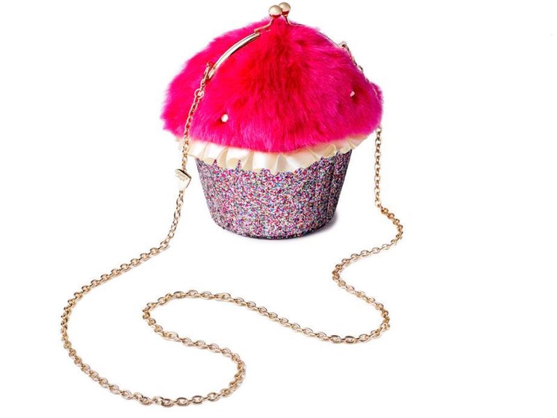 The Betsey Johnson XOX Trolls Cupcake Bag.