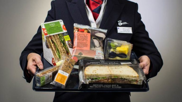 British Airways to Serve Marks & Spencer Meal Deals