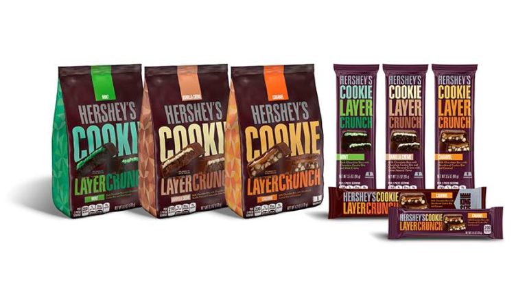 Hershey Delivers Trifecta with Cookie Layer Crunch