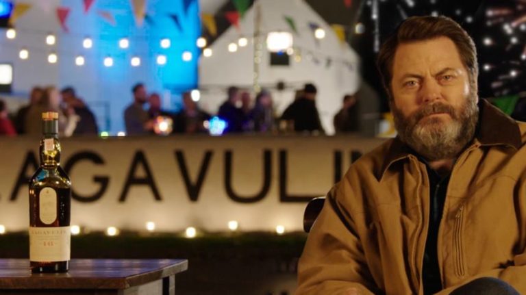 Lagavulin Spreads Holiday Cheer with Nick Offerman