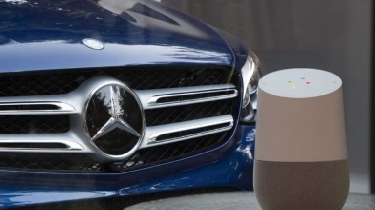 Mercedes-Benz Drives Google Assistant Home