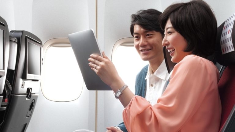 JAL Upgrades Free Inflight Internet Campaign