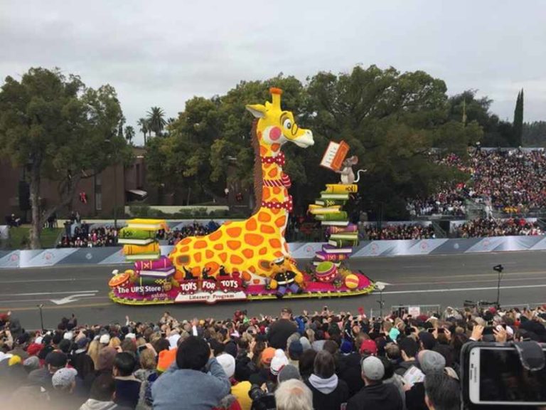 The UPS Store Wows Judges at Rose Parade Debut