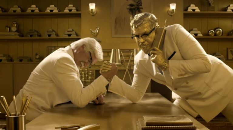 KFC Spices Up Super Bowl with Colonel vs. Colonel