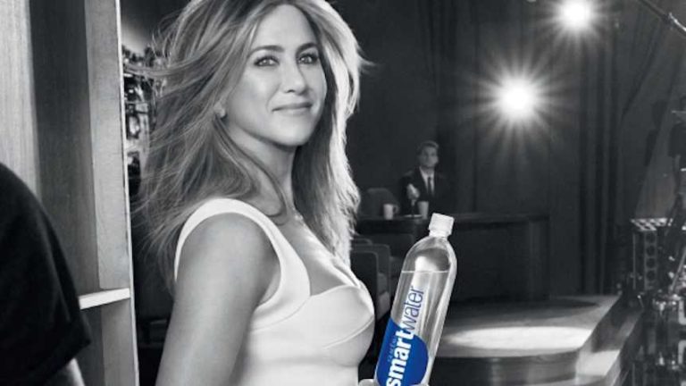 smartwater and Jennifer Aniston in New Advertising Campaign