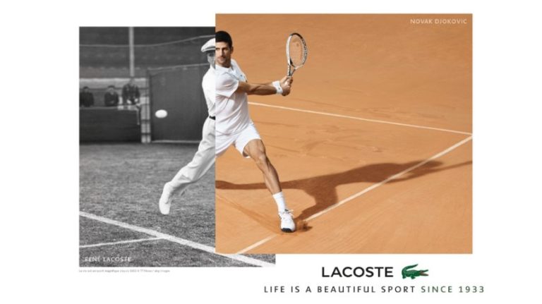 Novak Djokovic is Lacoste new style ambassador