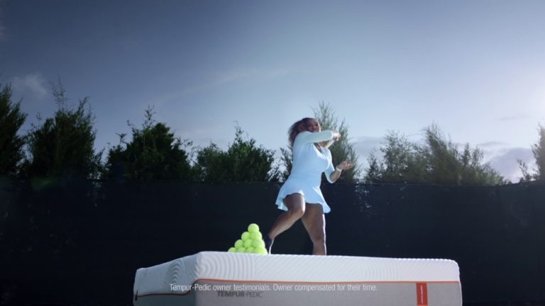 Tennis Icon Serena Williams Stars in New Tempur-Pedic Campaign