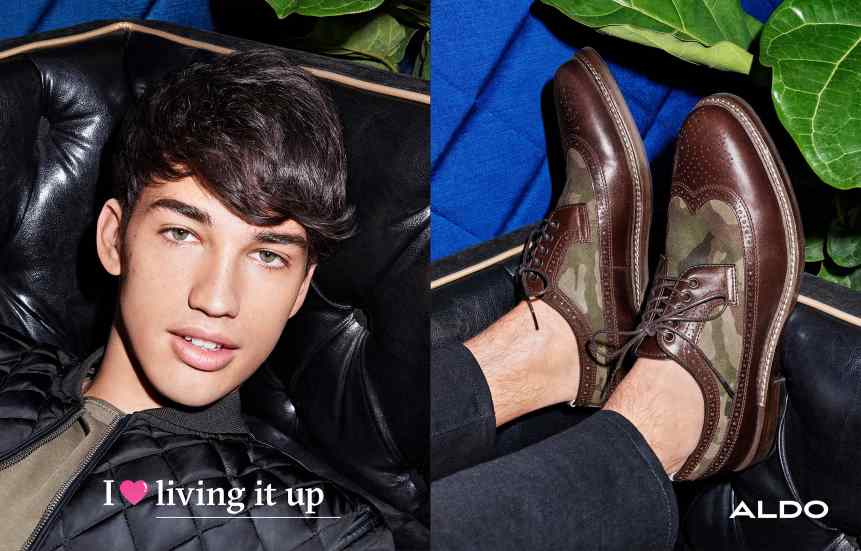 The Aldo fall campaign starring model and influencer, Jessey Stevens. 