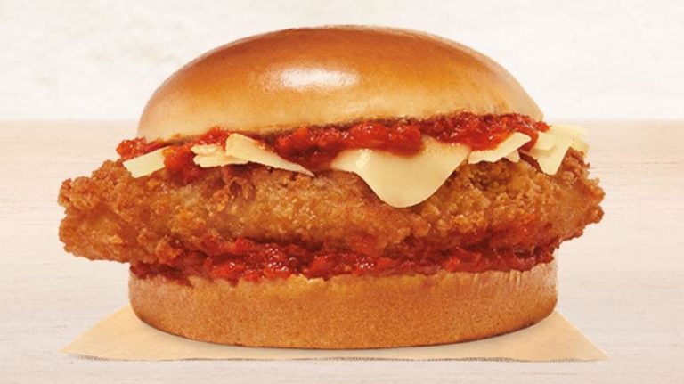 Burger King Serves Up Chicken Parmesan Sandwich