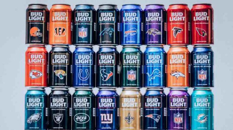 Bud Light Shakes Up the Shelves with NFL Packaging