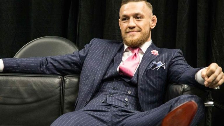 Conor McGregor Samples Apparel with David August