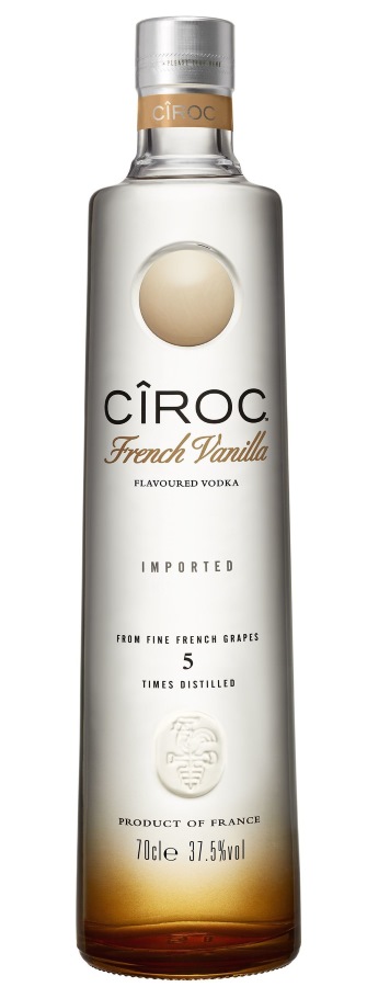 The new French Vanilla variant by vodka brand, Cîroc.