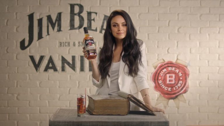 Jim Beam Unveils Vanilla Whiskey with Mila Kunis