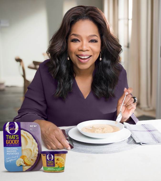 Kraft Heinz and Oprah Winfrey launch O, That's Good! soups and sides. 