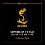 McCann Wins Network and Agency of the Year at Cresta Awards