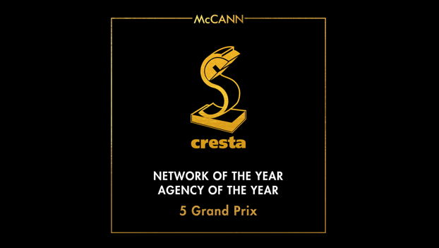 McCann Wins Network and Agency of the Year at Cresta Awards