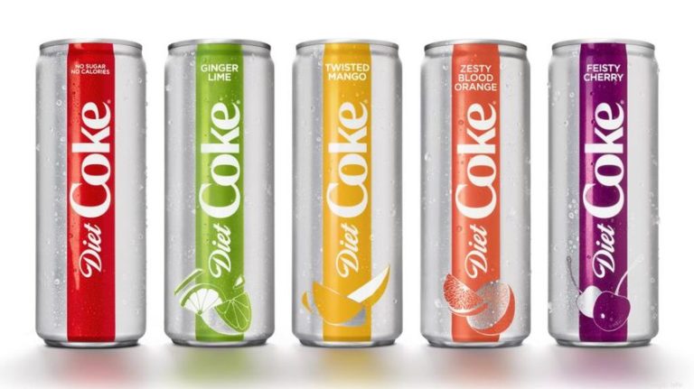 Diet Coke Rebrands with Refreshing New Look and Flavours