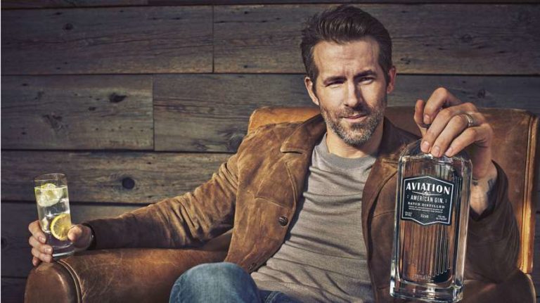 Ryan Reynolds Acquires Aviation Gin Just After One Sip