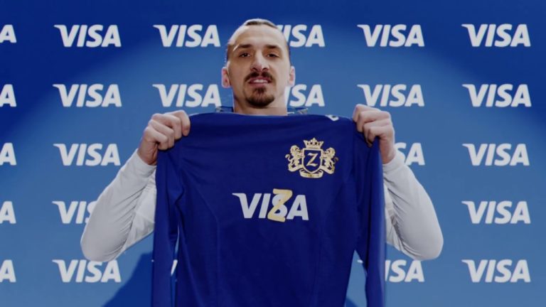 Zlatan Ibrahimović Joins Visa Ahead of the 2018 FIFA World Cup Russia