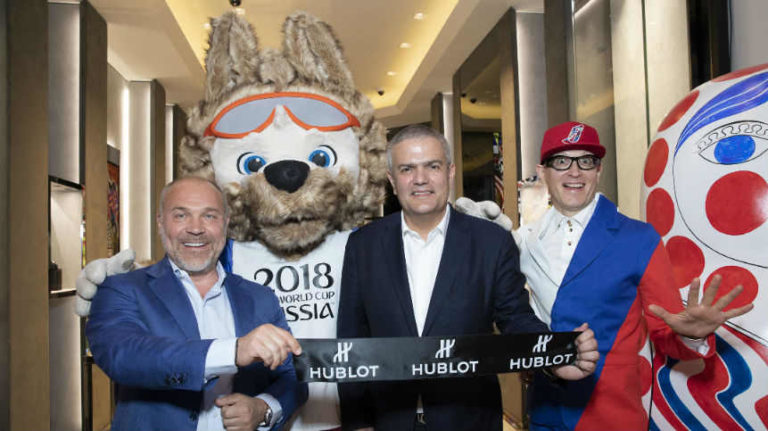 Hublot Opens First Boutique in Saint Petersburg during the FIFA World Cup