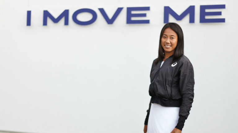 Asics Teams up with China Tennis Champ Zhang Shuai