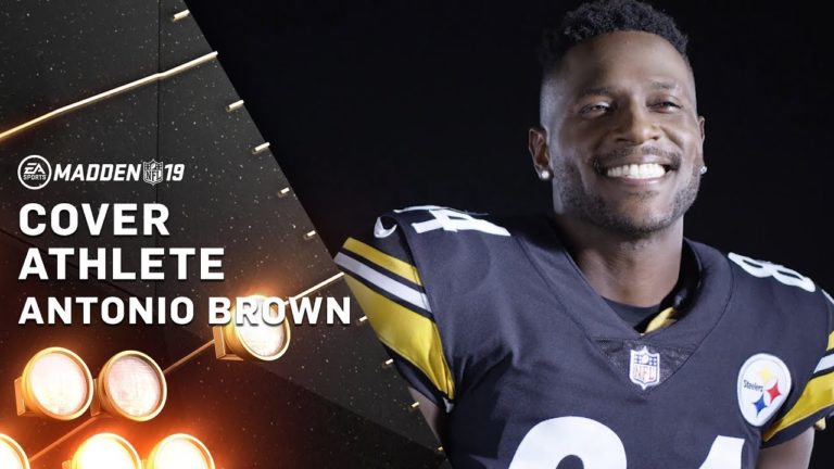 Antonio Brown Becomes Cover Athlete for EA Sports Madden NFL 19