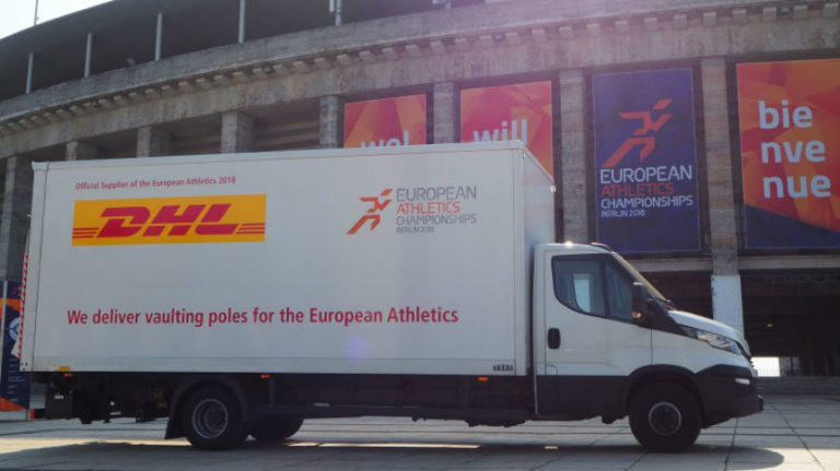 DHL supports European Athletics Championships Berlin 2018 as Official Logistics Partner