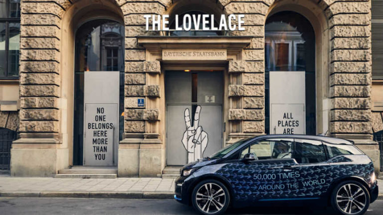 BMW i Collaborates with the Munich Pop-Up Hotel The Lovelace