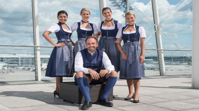 “Beer on Tap” on Board Lufthansa’s Traditional Costume Flights