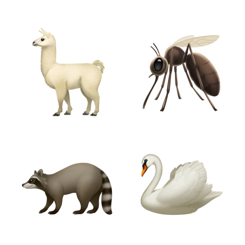 apple animal emoji