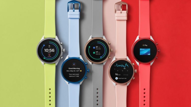 Fossil Straps on Savvy with Sport Smartwatch