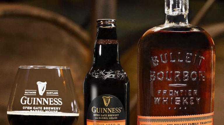 Guinness Ages Stout in Bulleit Bourbon Barrels